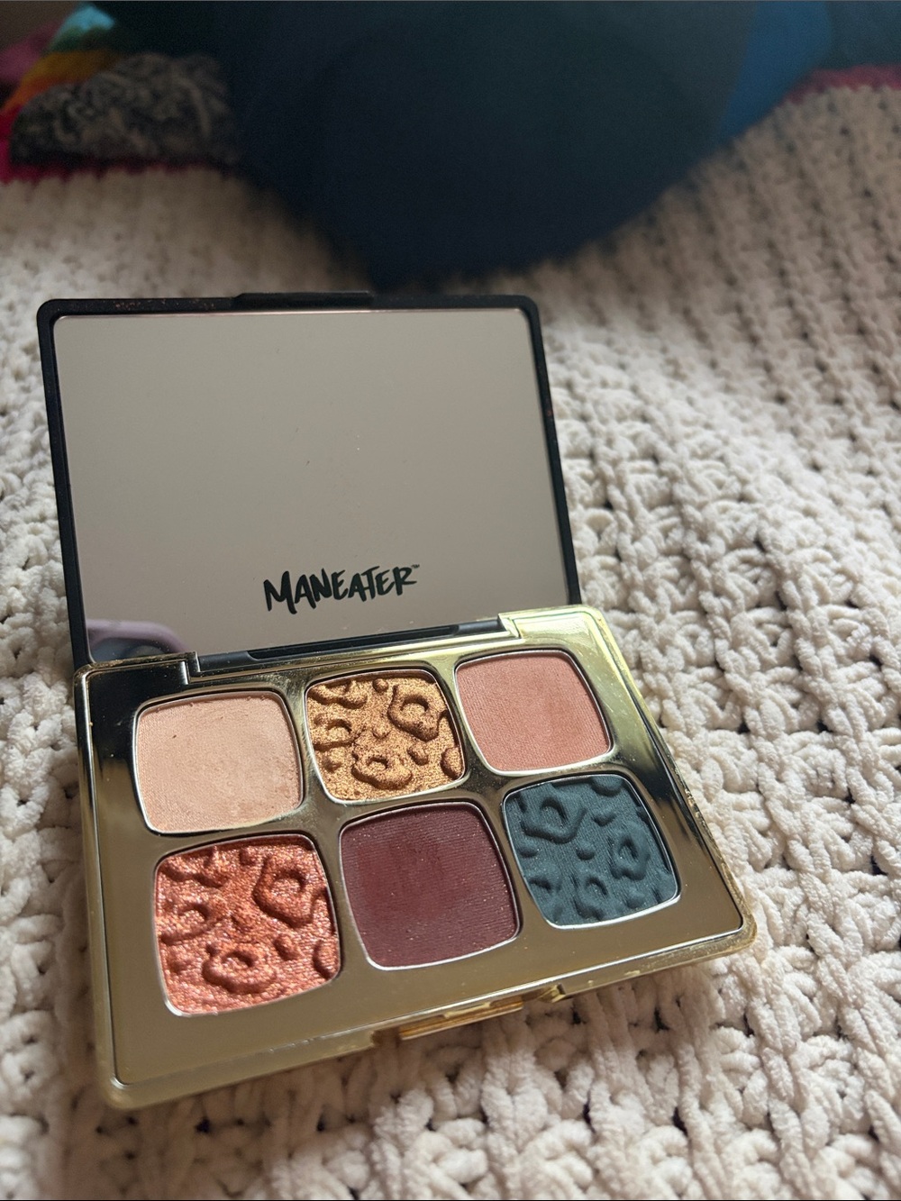Y2K Tarte Maneater 6-Color Eyeshadow Palette in Warm & Teal Tones